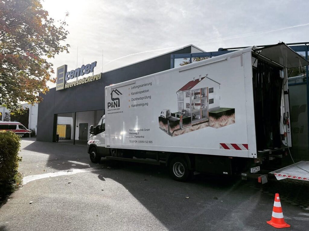 Kanalinspektions-Messwagen der P&N Kanaltechnik GmbH